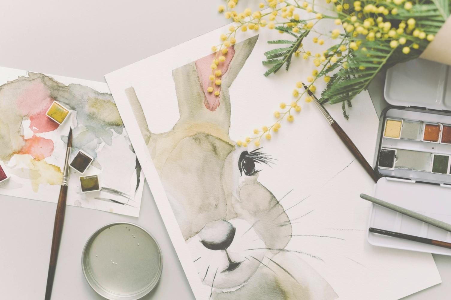 Esempio di concept art con tecniche avanzate di illuminazione e composizione